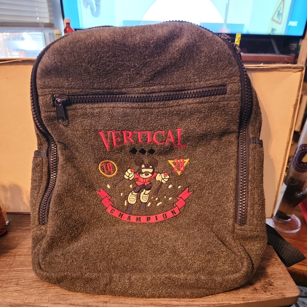 Vintage disney backpack 1928 mickey mouse